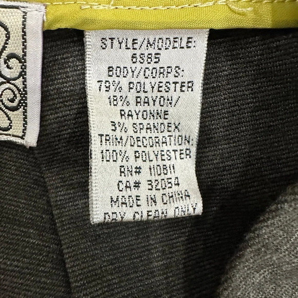 NWT Anthropologie Womens Baraschi Faux Wrap Pencil Skirt Sz 6 Zip Up Stretch - Picture 3 of 6